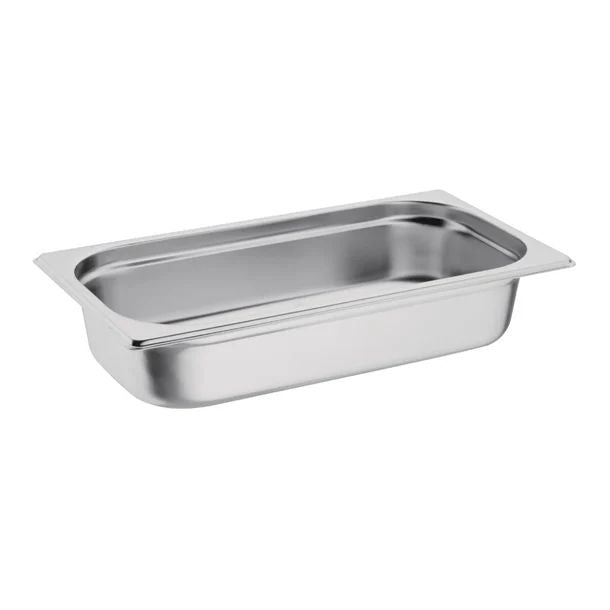 301038 - Stainless Steel Gastronorm Pan GN 1/3 Depth 65mm (1 box/18 units)