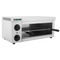 A commercial electric salamander grill