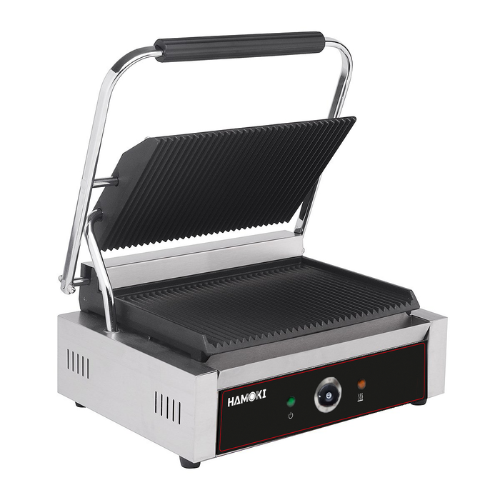101014 - Contact Grill Single / Ribbed