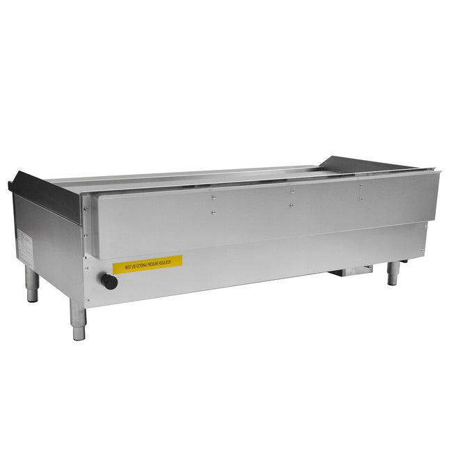 101060-P - Gas Countertop Griddle with Chromed Plate - Quad Control