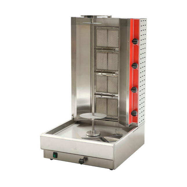 101094 - Gas Doner Kebab Machine - 4 Burner