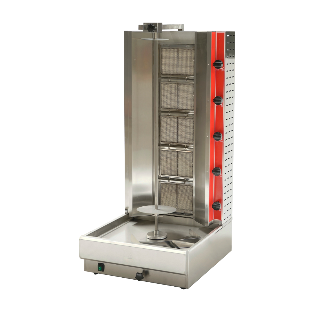 101095 - Gas Doner Kebab Machine - 5 Burner