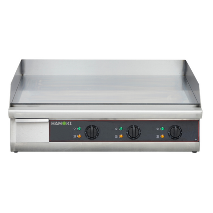 101100 - Electric Countertop Chrome Plated Griddle- Flat 76cm