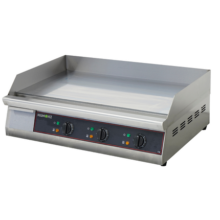 101100 - Electric Countertop Chrome Plated Griddle- Flat 76cm