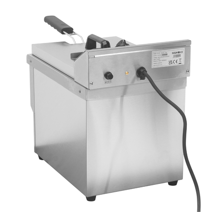 101109 - Commercial Countertop Electric Fryer - 8 Litre (Oil) Single Tank with Drain Tap