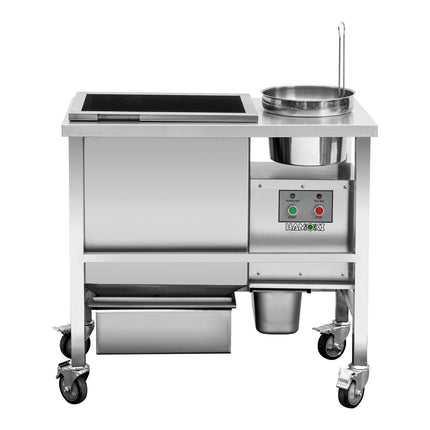 101116 - Electric Stainless Steel Breading Table with Automatic Sieving 900x500mm | BT-900A