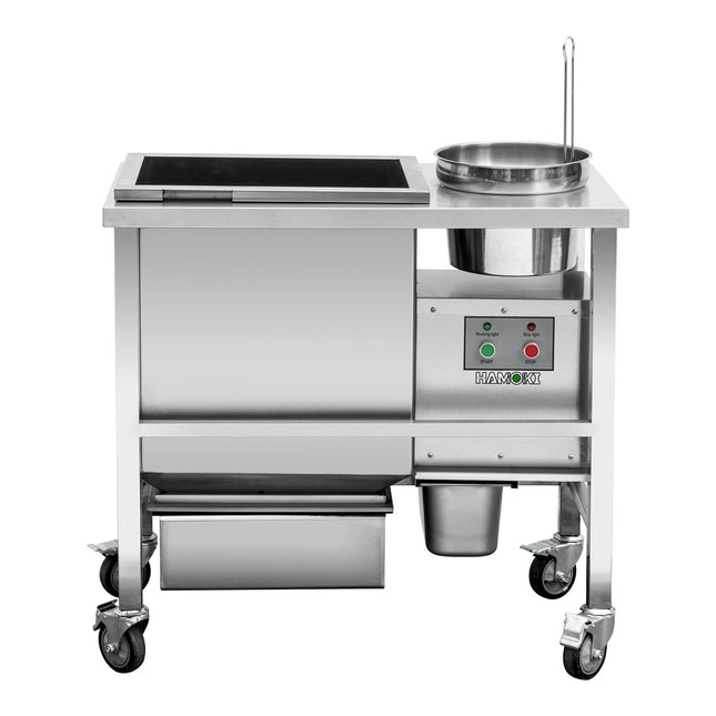 101116 - Electric Stainless Steel Breading Table with Automatic Sieving 900x500mm | BT-900A