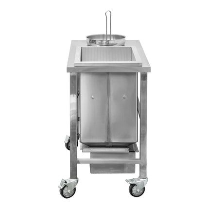 101116 - Electric Stainless Steel Breading Table with Automatic Sieving 900x500mm | BT-900A