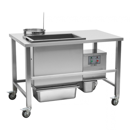 101117 - Electric Stainless Steel Breading Table with Automatic Sieving 1200x500mm | BT-1200B