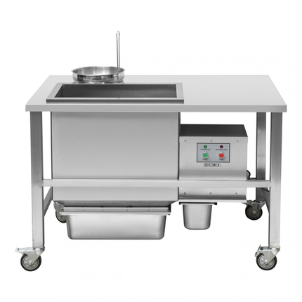 101117 - Electric Stainless Steel Breading Table with Automatic Sieving 1200x500mm | BT-1200B