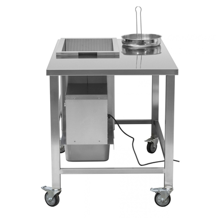 101117 - Electric Stainless Steel Breading Table with Automatic Sieving 1200x500mm | BT-1200B