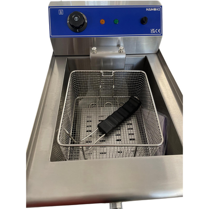 161005 - Countertop Electric Fryer - 8 Litre (oil) Single Tank with Tap