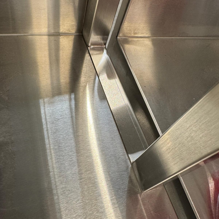 231063 - Stainless Steel GN Garnish Rail Holder for Prep Tables 1200mm Wide