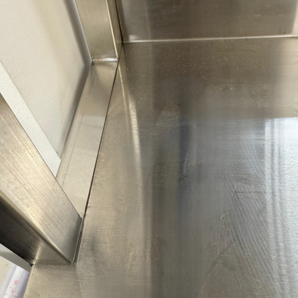 231063 - Stainless Steel GN Garnish Rail Holder for Prep Tables 1200mm Wide