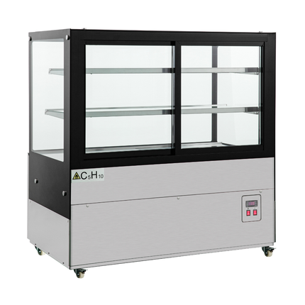 251026 - Commercial Heated Display Showcase 460 Ltr WD-1200H
