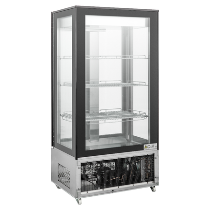 251030 - Double Door Upright Commercial Display Fridge 655 Ltr - FS-660C