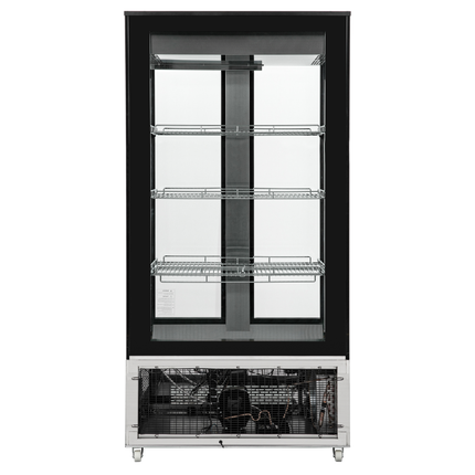 251030 - Double Door Upright Commercial Display Fridge 655 Ltr - FS-660C