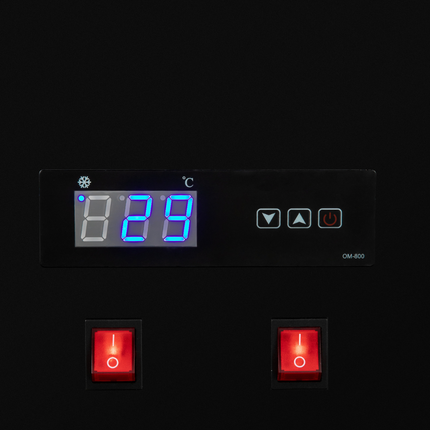 251031 - Rotating Upright Commercial Display Fridge 450Ltr - FS-440X