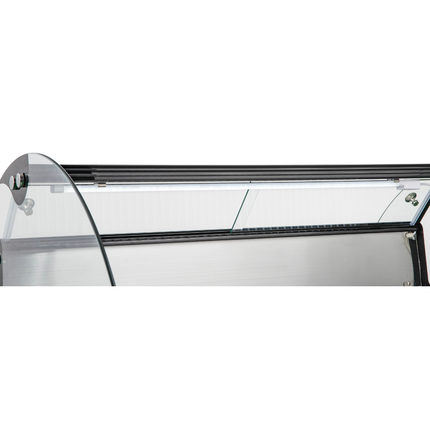 251032 - Curved Glass 138 Ltr Countertop Refrigerated Display Fridge VF-138L