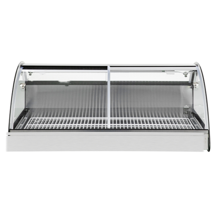 251032 - Curved Glass 138 Ltr Countertop Refrigerated Display Fridge VF-138L