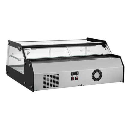 251037 - Straight Glass 138 Ltr Countertop Refrigerated Display Fridge VF-138F