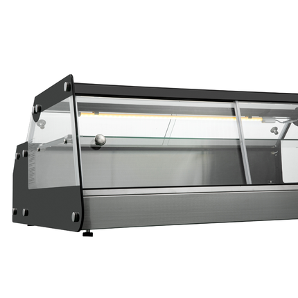 251037 - Straight Glass 138 Ltr Countertop Refrigerated Display Fridge VF-138F