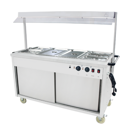 291006 - Hamoki Food Warmer Cart with Light