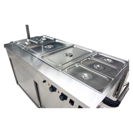 291006 - Hamoki Food Warmer Cart with Light