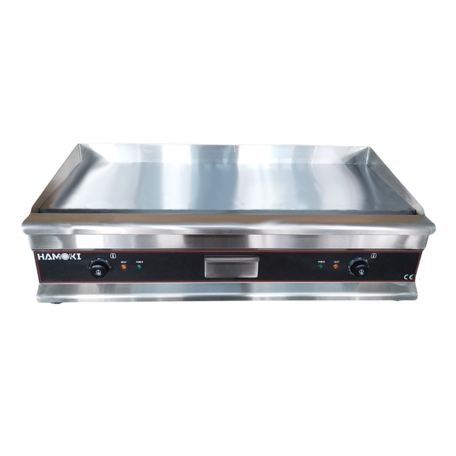 291010 - Electric Countertop Chrome Plated Griddle- Flat 100cm