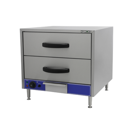 291012 - Food Warmer Drawer with 2 Drawers (Wet Heat)