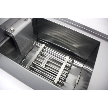 291018 - Countertop Commercial Electric Fryer - 9.5 Litre (Oil) Single Tank with Drain Tap | EF-131V-P
