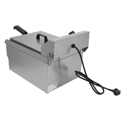 291020 - Countertop Commercial Electric Fryer - 11.5 Litre (Oil) Single Tank with Drain Tap | EF-161V-P