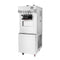 a stainless steel ice cream machine