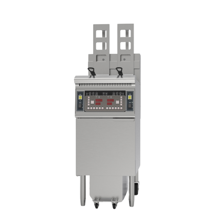 341012 - Freestanding Electric Auto-Lift Open Fryer 2 x 13L