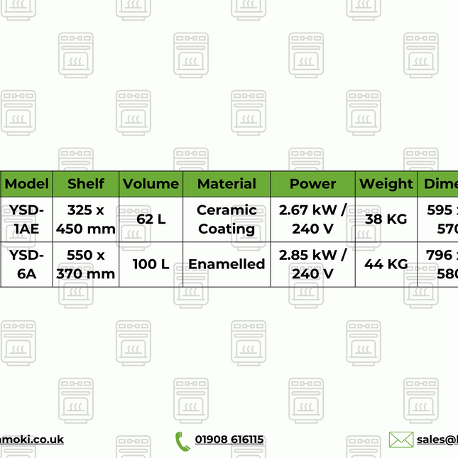 101063 - Convection oven - YSD-6A