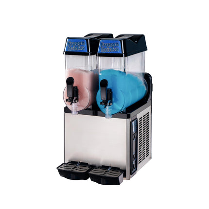 331003 - Commercial Slush Machine 2 x 12 Litres HA-J12LX2 (Rectangular Drip Tray)