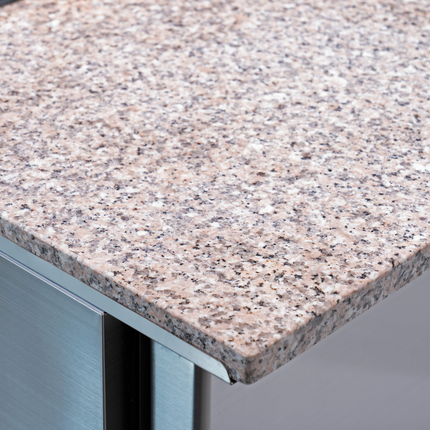 221050 - 2 Door Refrigerated Sandwich Counter with Granite worktop - 394L