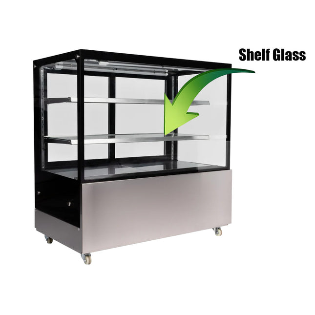 Bottom Shelf Glass for Cake Displays