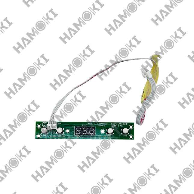 SP10722 - Display Panel & Thermometer Set for Four Sided Glass Display 238L (Old Version)