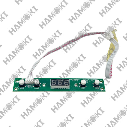 SP10722 - Display Panel & Thermometer Set for Four Sided Glass Display 238L (Old Version)