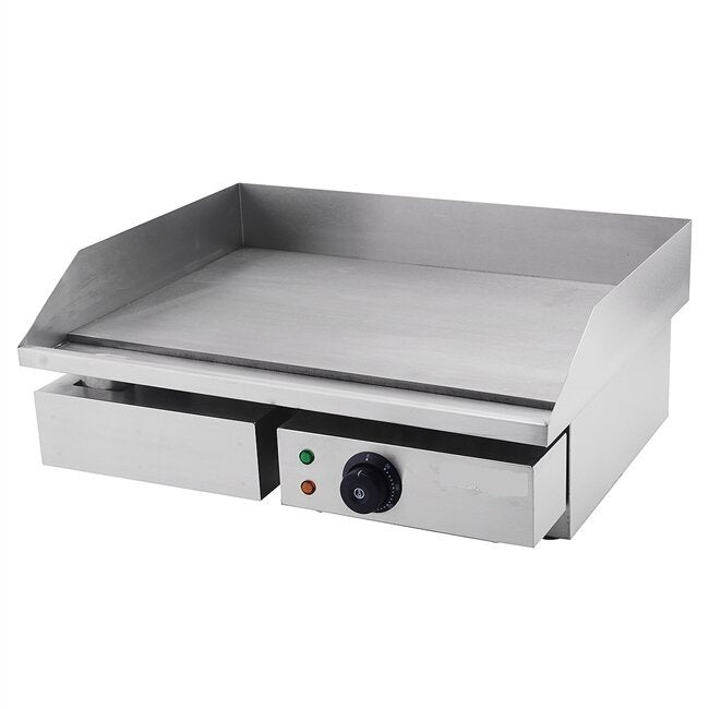 101020 - Electric Countertop Griddle - Single Flat Top 55cm