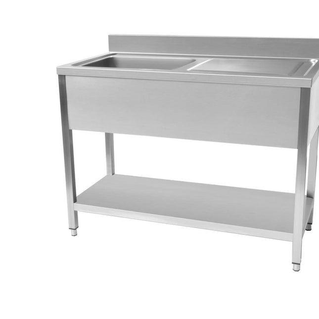 231024 - Stainless Steel Sink 1400x700mm (WxD) Right Hand Drain