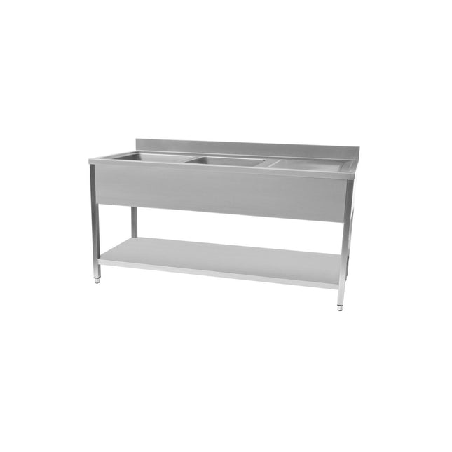 231012 - Stainless Steel Sink 1600x600mm (WxD) Right Hand Drain